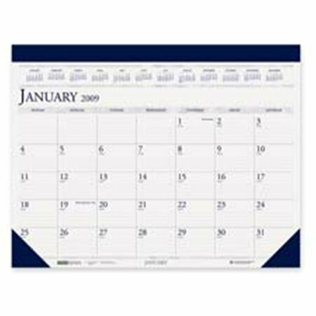 PROCOMFORT Desk Pad Calendar-Perf. Top-Jan-Dec-22in.x17in.-Gray-Blue the product will be for the current year. PR3747029
